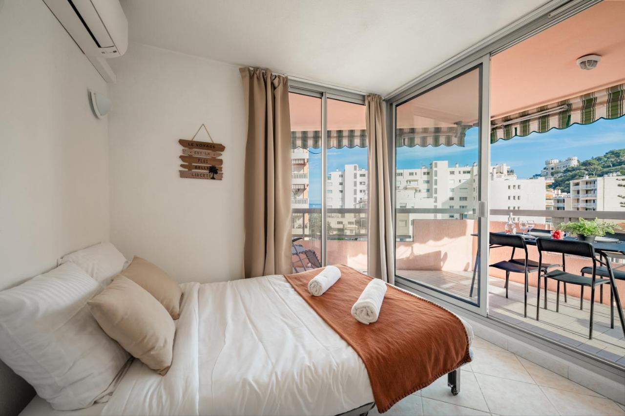 Appartement 4 Pers A 50M De La Plage, Avec Piscine Roquebrune-Cap-Martin Luaran gambar